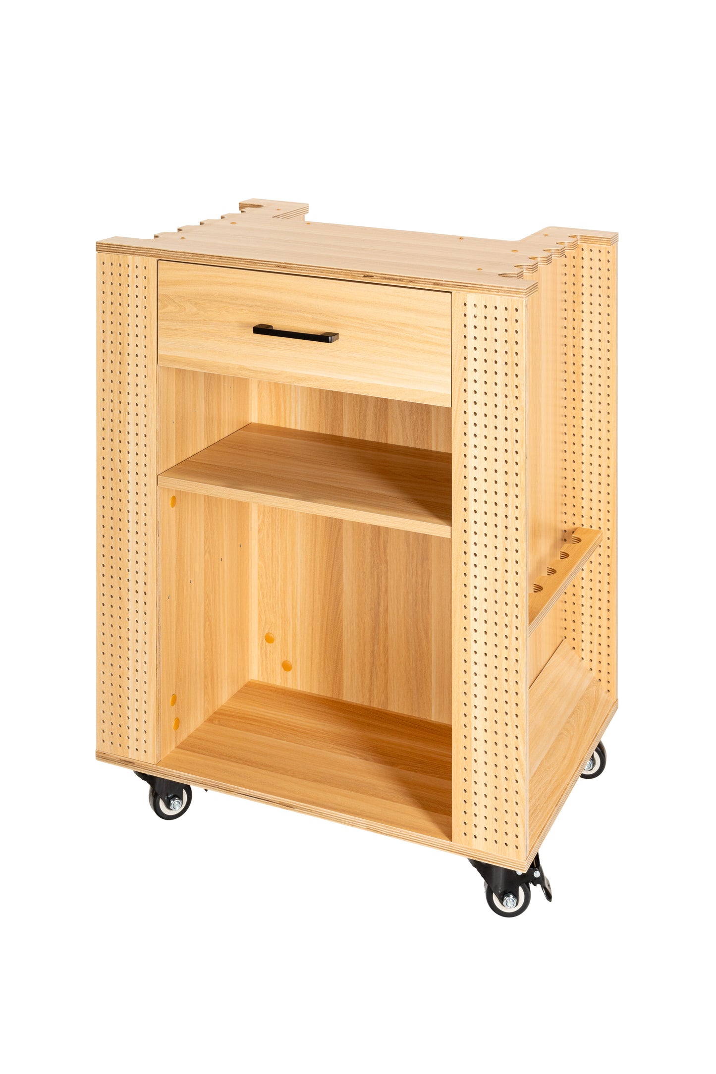 Angelschrank, 65x50x84,5 cm, Farbe Buche