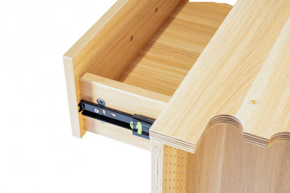 Angelschrank, 65x50x84,5 cm, Farbe Buche