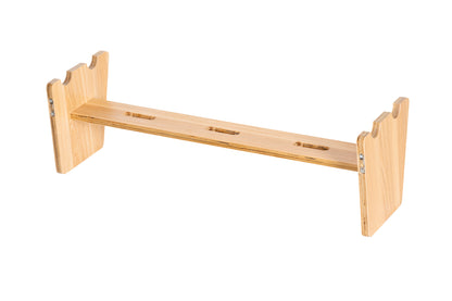 Angelregal, 20x20x67 cm, Farbe Buche