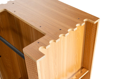 Angelschrank, 65x50x84,5 cm, Farbe Kiefer