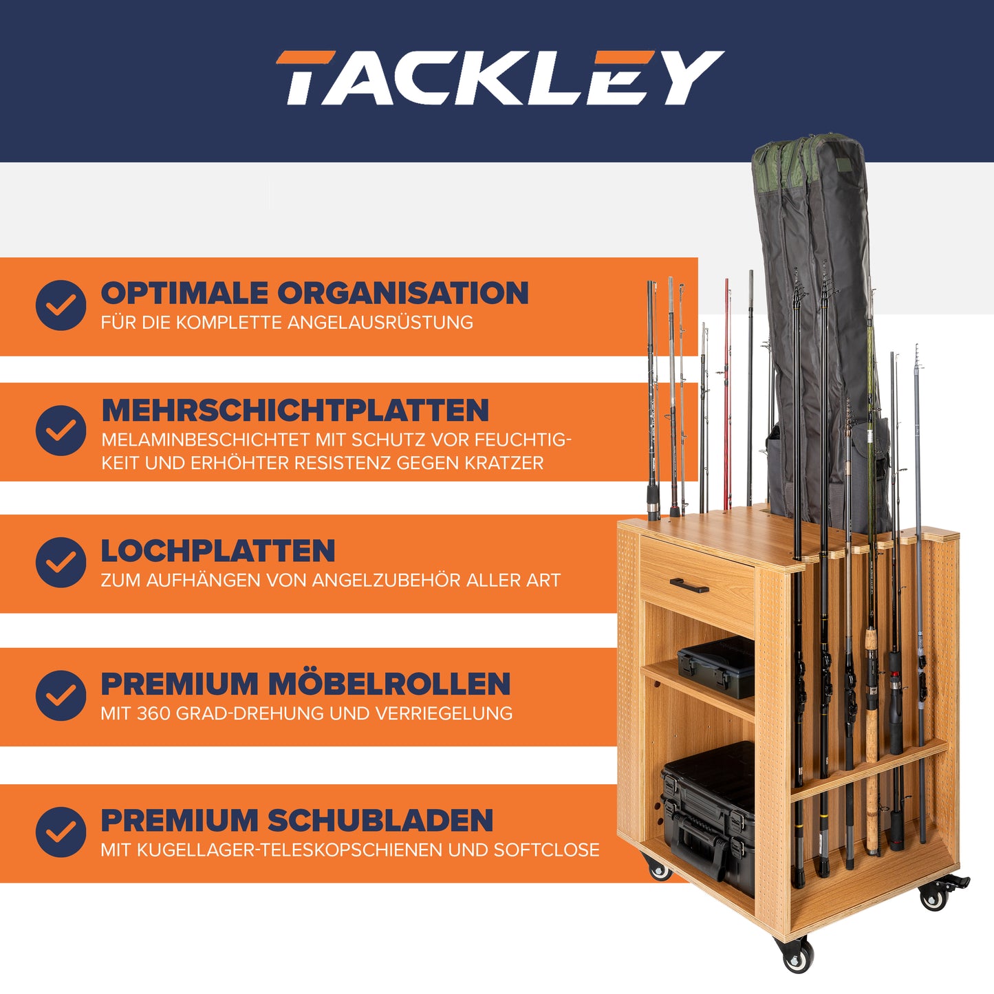 Angelschrank, 65x50x84,5 cm, Farbe Kiefer