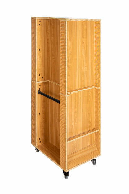 Angelschrank, 65x50x158 cm, Farbe Kiefer